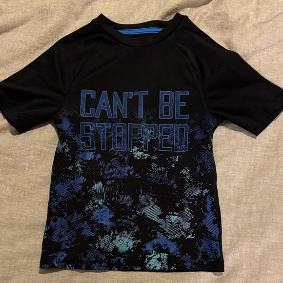 Champion Other - Champion Kids Black and Blue Graphic Tee